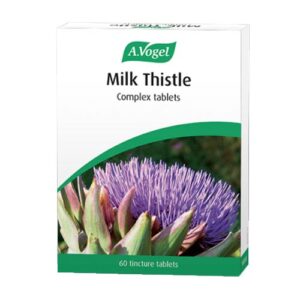 A.Vogel Milk Thistle Complex 60 tablets for liver support and healthy digestion.
