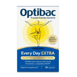 Optibac Every Day Extra 20 Billion probiotic supplement 30 capsules