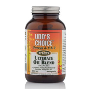 Udo's Choice Ultimate Oil Blend Omega 3 6 9 capsules 90 capsules