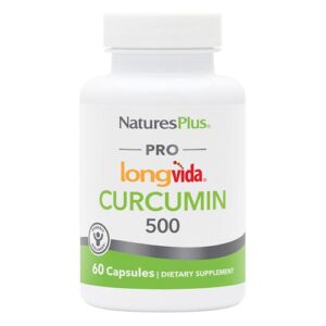 Natures Plus Pro Curcumin Longvida 500 60 capsules curcumin supplement