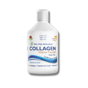 S.Nutra Liquid Collagen 500ml berry flavoured collagen supplement with hyaluronic acid, biotin and vitamins for skin, hair and joint support.