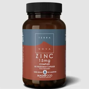 Terra Nova Zinc 15mg 50s