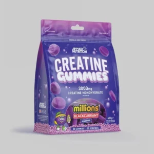 Applied Nutrition Creatine Gummies Millions Blackcurrant 3000mg gummy creatine supplement