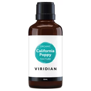 Viridian California Poppy supplement bottle