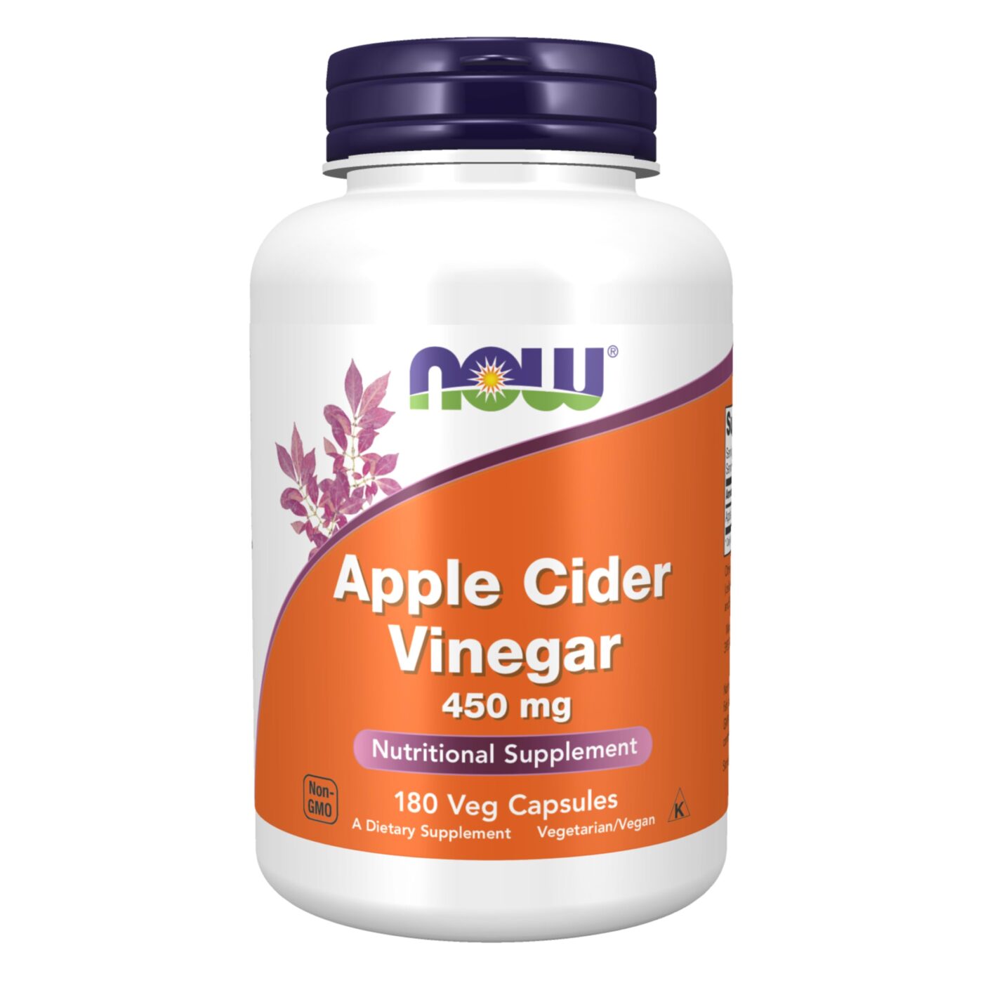71iPlch-86L NOW Foods Apple Cider Vinegar 450mg 180 Veg Capsules