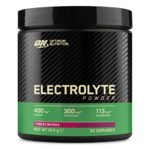 Optimum Nutrition Electrolyte Powder Forest Berries 264g hydration and electrolyte support drink mix