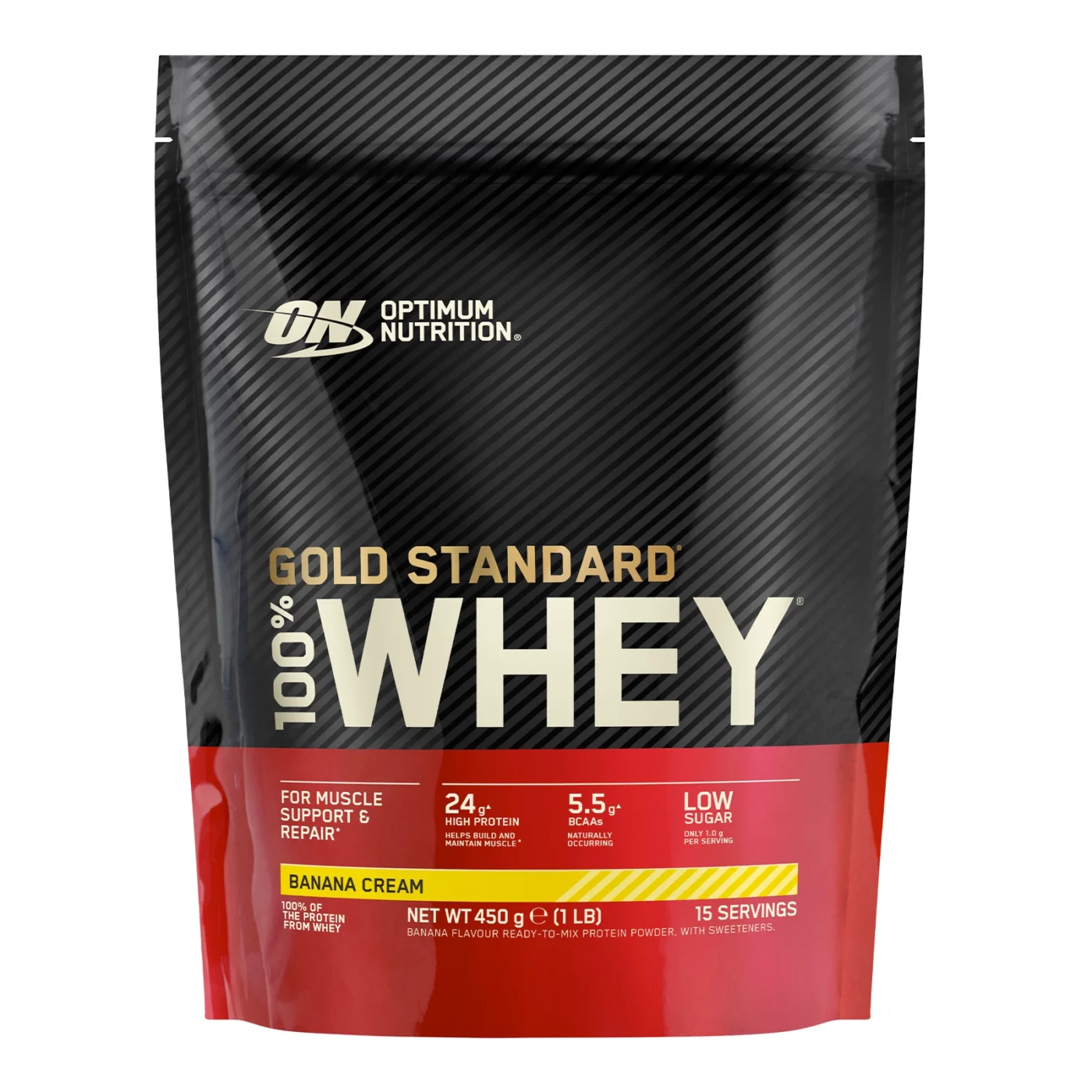 main-w1000h1000@2x.50939 Optimum Nutrition Gold Standard 100% Whey Banana Cream protein powder 450g pouch
